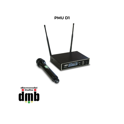 PMU D1 - AUDIO DESIGN PRO -  Sistema wireless UHF TrueDiversity con Microfono