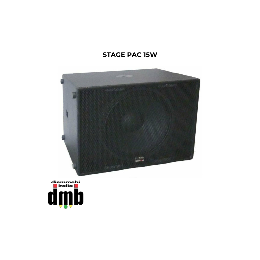 AUDIODESIGN PRO - Stage PAC 15W - Subwoofer Compatto Attivo 15"