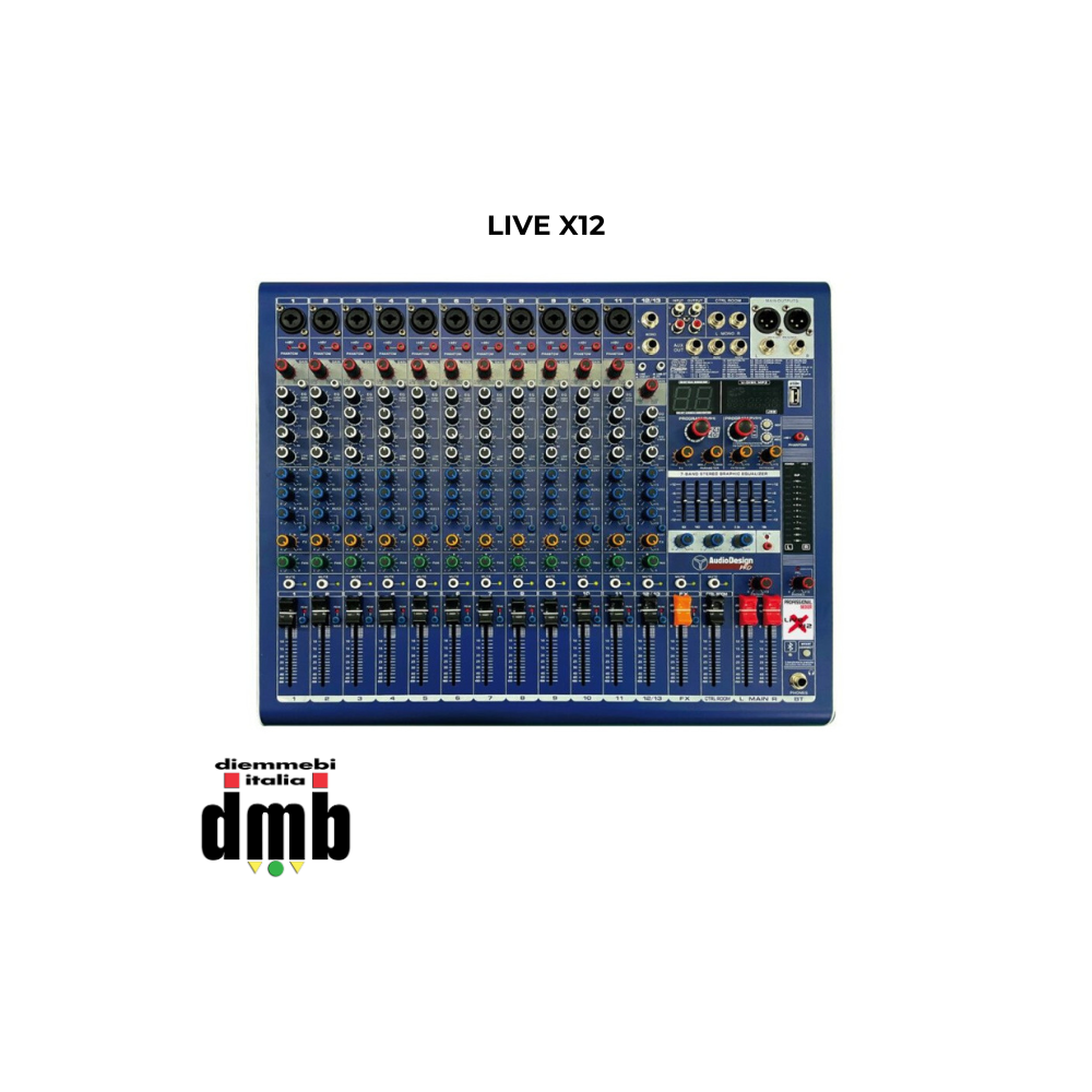 AUDIODESIGN LIVE X12 -MIXER AUDIO