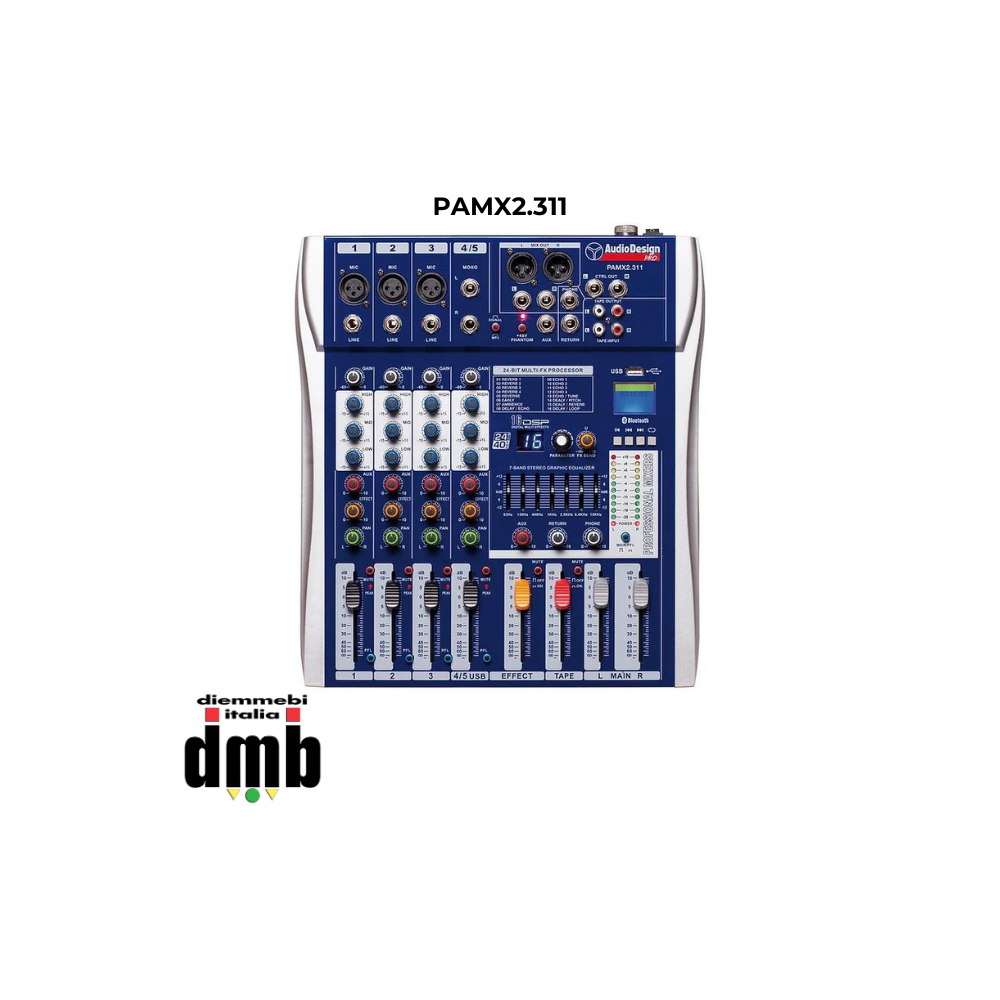 MIXER PAMX2.311 - 3 canali mono