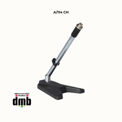 QUIK LOK - A/114 - Asta microfonica corta con base in ghisa