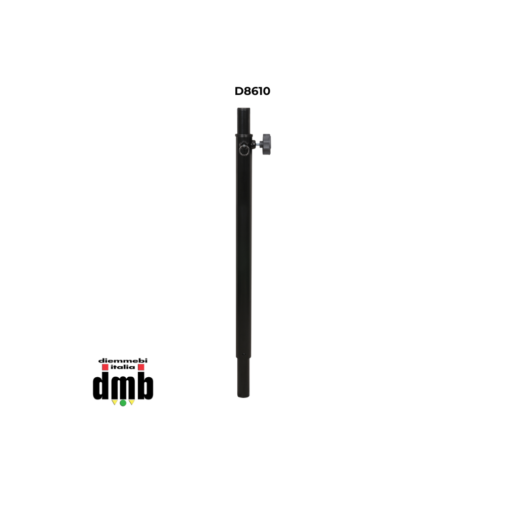 SHOWGEAR - D8610 - Tubo distanziatore Mammoth da 35 mm- 90-128 cm - carico massimo 50 kg