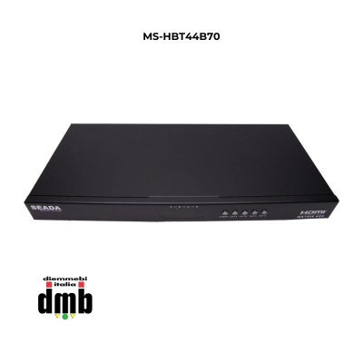 SEADA- MS-HBT44B70 - Matrice 4X4 HDMI 18 Gbps su HDBaseT