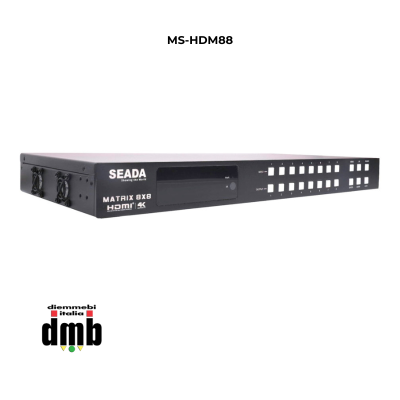 SEADA- MS-HDM88- Matrice 8x8  HDMI 18G con ARC