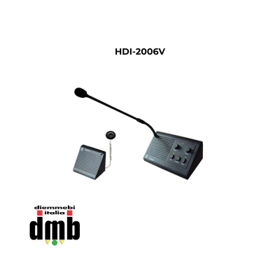 LOBON - HDI-2006V - Half-Duplex INTERCOM Stazione operatore ed utente