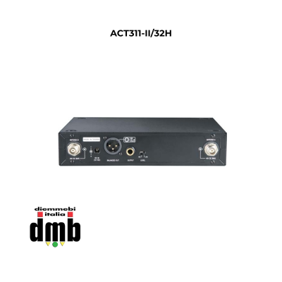 MIPRO - ACT311-II/32H - Ricevitore singolo ACT 72+12 canali UHF + Trasmettitore impugnatura