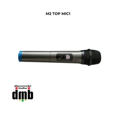 AUDIODESIGN PRO - M2 TOP MIC1 - Microfono Top per diffusori M1 e M2 W/L - 677 Mhz