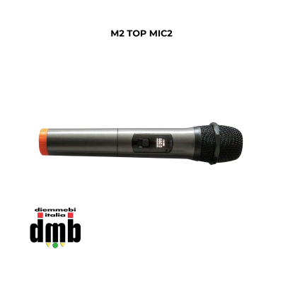 AUDIODESIGN PRO - M2 TOP MIC2 - Microfono Top per diffusori M1 e M2 W/L - 660 Mhz