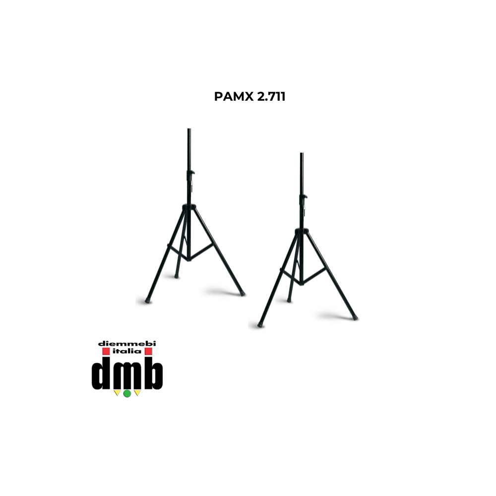 PA S1 /2 - AUDIODESIGN PRO - Coppia Supporti per diffusori in alluminio Tube ø 38/35