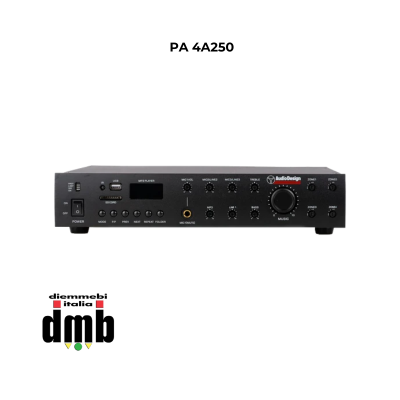 AUDIODESIGN PRO - PA 4A250 - Amplificatore PA