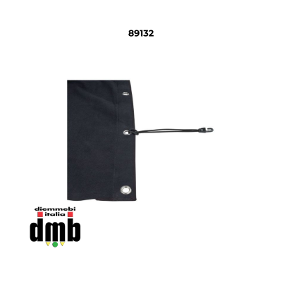 SHOWGEAR - 89132 - Fondale nero Dekomolton 160 g/m² - 300x300cm