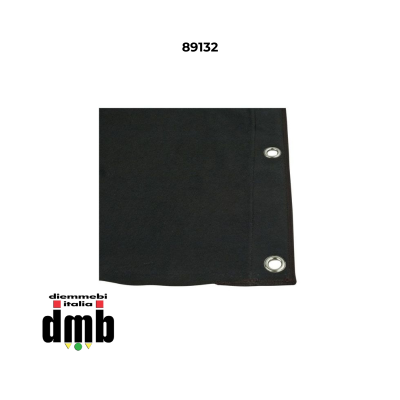 SHOWGEAR - 89132 - Fondale nero Dekomolton 160 g/m² - 300x300cm