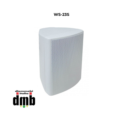 AD-DESIGN - WS-23S - Mini diffusore acustico da parete per linea 100 W