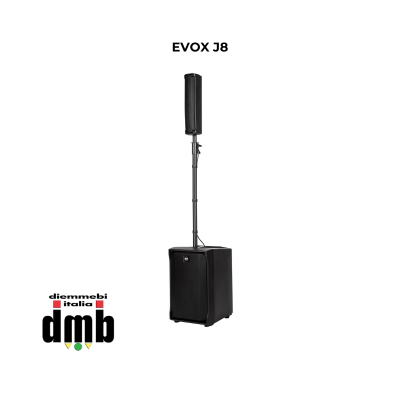 RCF - EVOX J8 - Diffusore Array Attivo portatile a 2 vie - nero