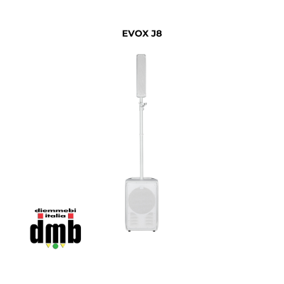 RCF - EVOX J8 - Diffusore Array Attivo portatile a 2 vie - bianco
