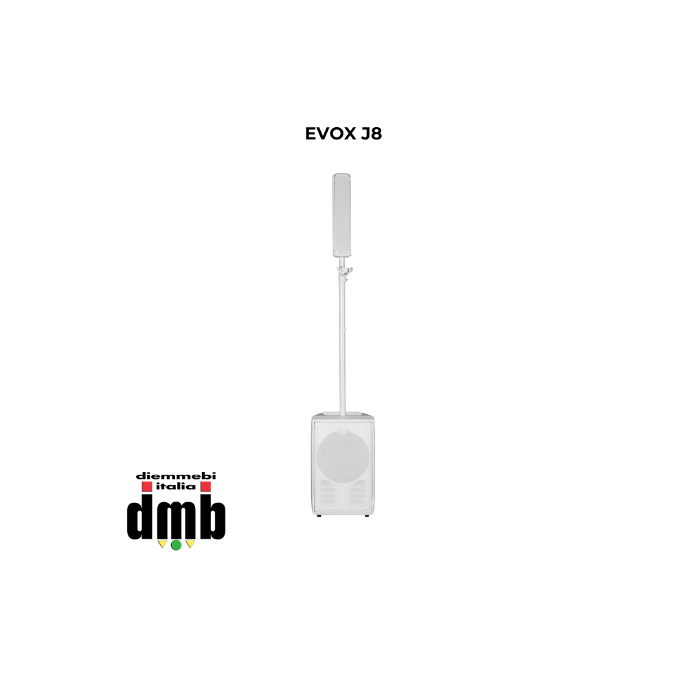 RCF - EVOX J8 - Diffusore Array Attivo portatile a 2 vie - bianco