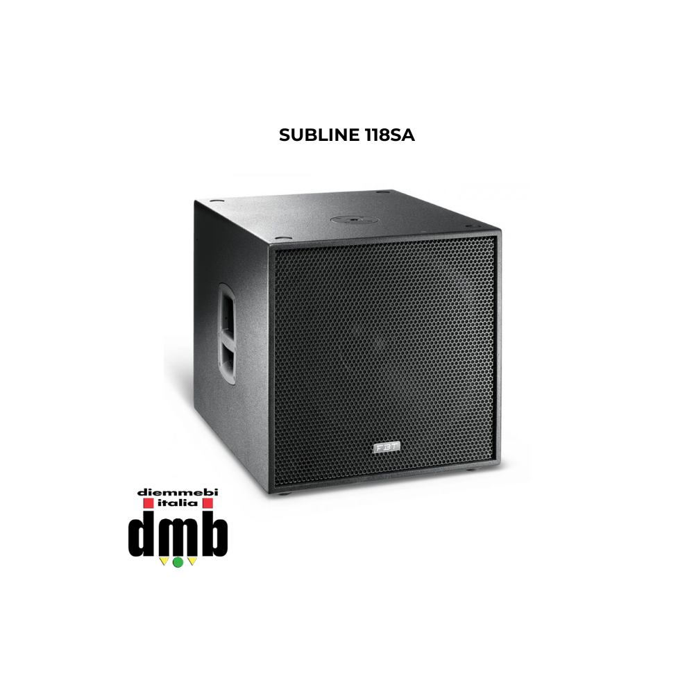 FBT - SUBLINE 118SA - 41221 - Diffusore subwoofer attivo 1200 W 18"