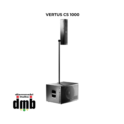 FBT - VERTUS CS 1000 - 40621 - Sistema Audio Subwoofer 600W + Satellite 400W