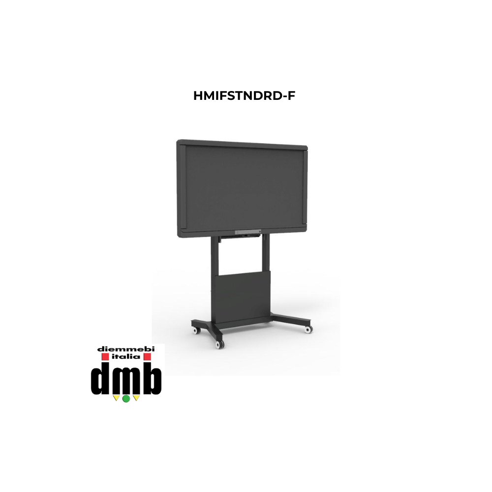 HELGI - HMIFSTNDRD-F - Carrello monitor motoriz. max 95" STANDARD