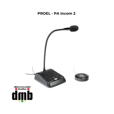 PROEL - PA Incom 2 - Interfono full-duplex per sportelli