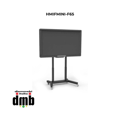 HELGI - HMIFMINI-F65 - Carrello monitor motorizzato max 95"/ 65Kg SLIM LIGHT