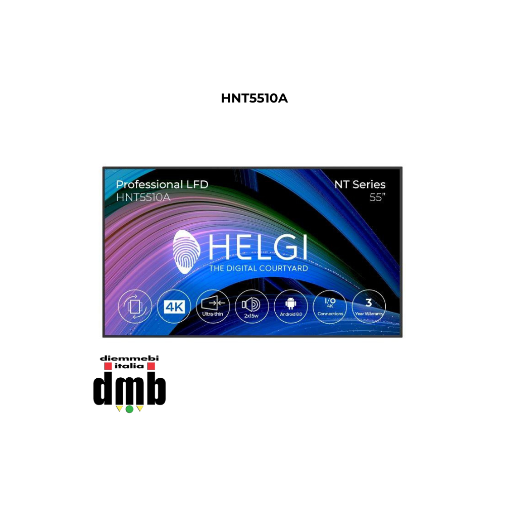 HELGI - HNT5510A - Monitor Professionale LFD Serie NT - 55”