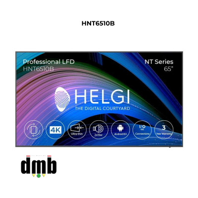 HELGI - HNT6510B - Monitor Professionale LFD Serie NT - 65”