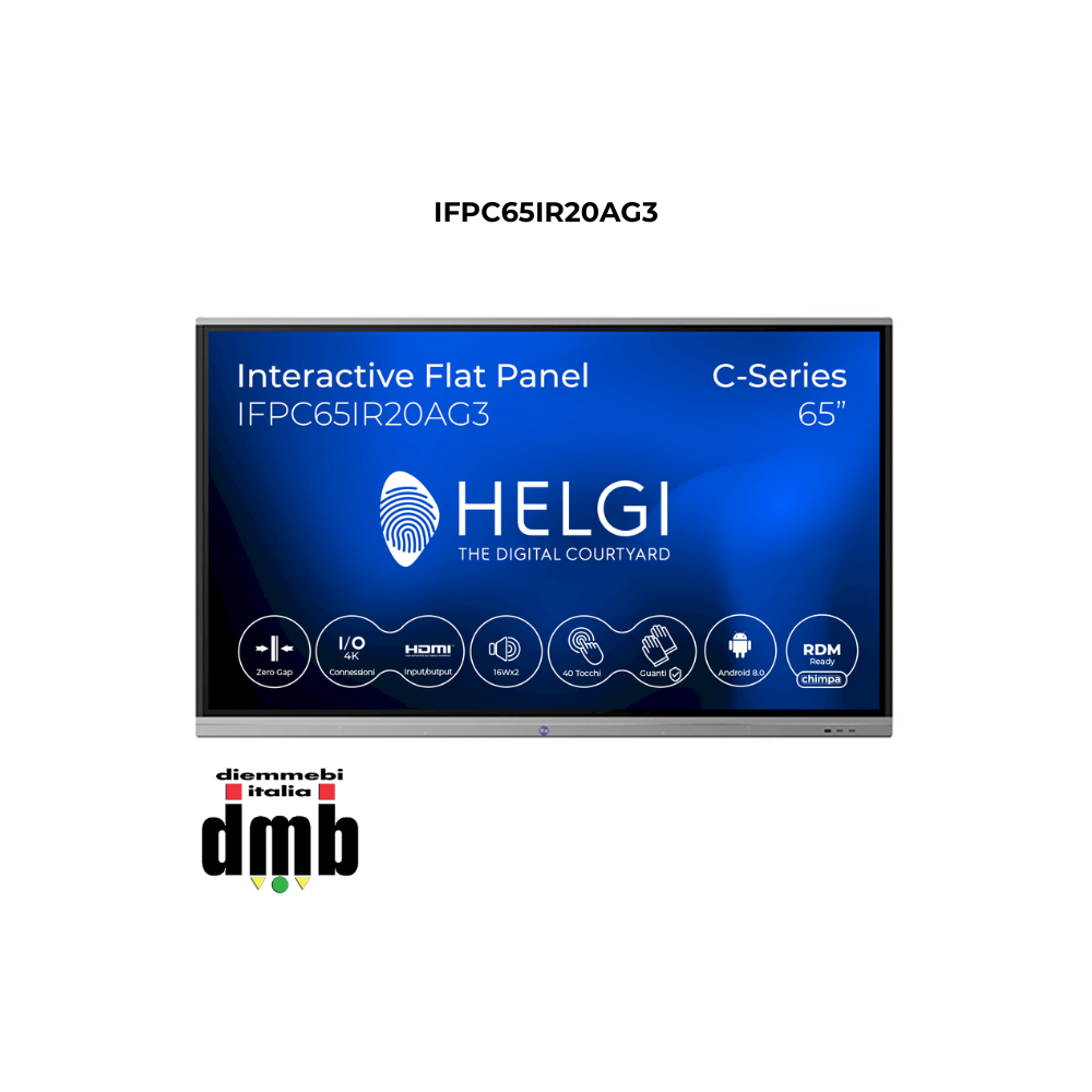 HELGI - IFPC65IR20AG3 - Monitor Interattivo 65" Wi-FI C Series