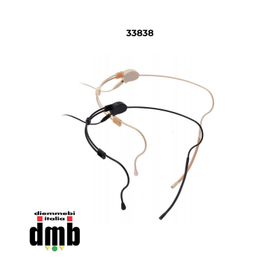 JTS - CM-804 iB - 33838 - Microfono omnidirezionale labiale per uso teatro, TV e musical