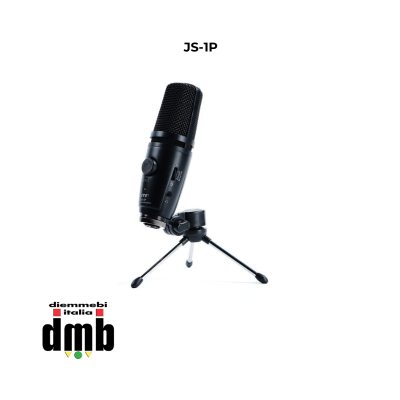 JTS - JS-1P - 44151 - Microfono a condensatore con uscita USB per registrazione digitale