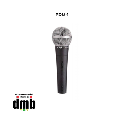 JTS - PDM-1 - 26798 - Microfono dinamico cardioide, ottimizzato per voce, con  interruttore ON/OFF e con cavo XLR