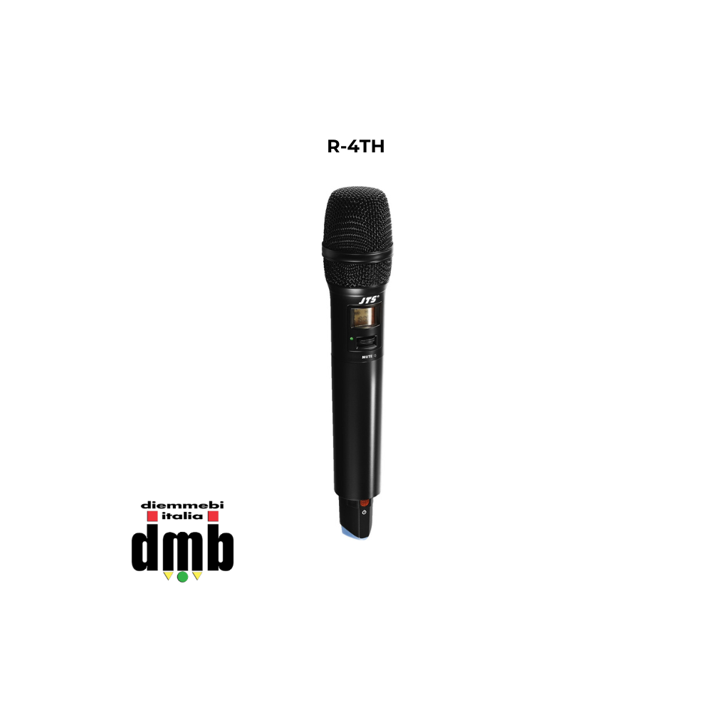 JTS - R-4TH - 43577 - Microfono con trasmettitore in UHF PLL