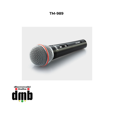 JTS - TM-989 - 26021 - Microfono dinamico cardioide con cavo XLR