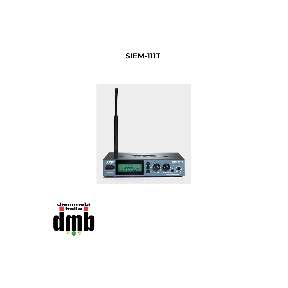 JTS - SIEM-111T - 31235 - Trasmettitore per sistema in ear monitor wireless UHF PLL