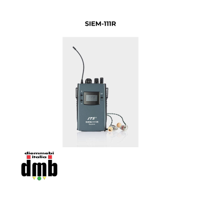 JTS - SIEM-111R - Trasmettitore bodypack per sistema in ear monitor wireless UHF PLL