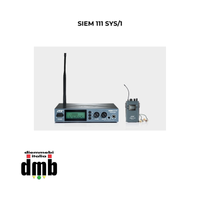 JTS - SIEM 111 SYS/1 - 30387 - Sistema in ear monitor wireless UHF PLL