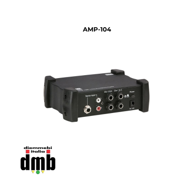 DAP AUDIO - DAP AMP-104 • AMPLIFICATORE CUFFIA 4 CANALI