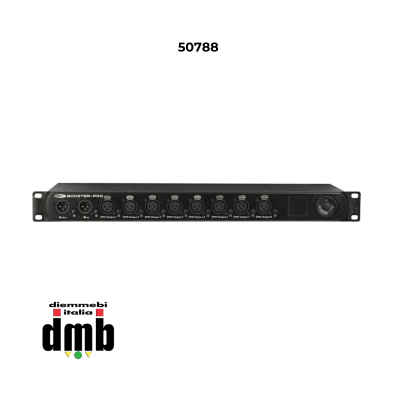 SHOWTEC - 50788 - Booster Pro 2-8 Booster DMX / RDM, XLR a 3 pin