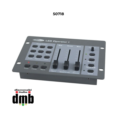 SHOWTEC - 50718 - Controller LED DMX 3 canali 9 colori SHOWTEC 50718 LED OPERATOR 1