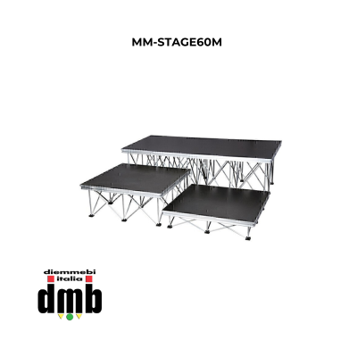 SHOWGEAR - MM-STAGE60M - Kit completo per Mammoth Stage da 60 m² + Parapetto da 22 m