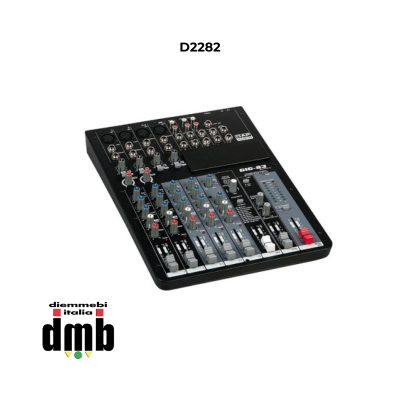 DAP - D2282 - Mixer audio passivo 8 canali con compressore ed effetti GIG-83CFX