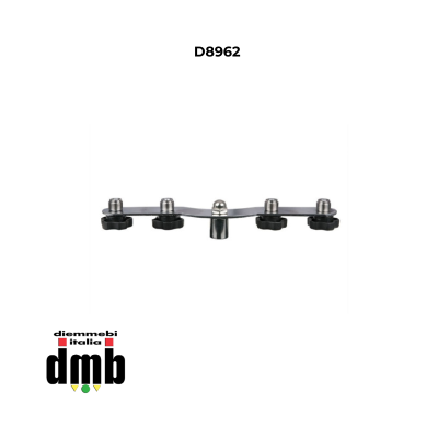 DAP AUDIO - D8962 - T-Bar barra per 4 microfoni