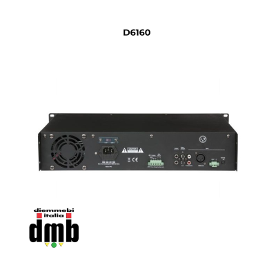 DAP AUDIO - D6160 - Amplificatore audio 250W 100V PA-250