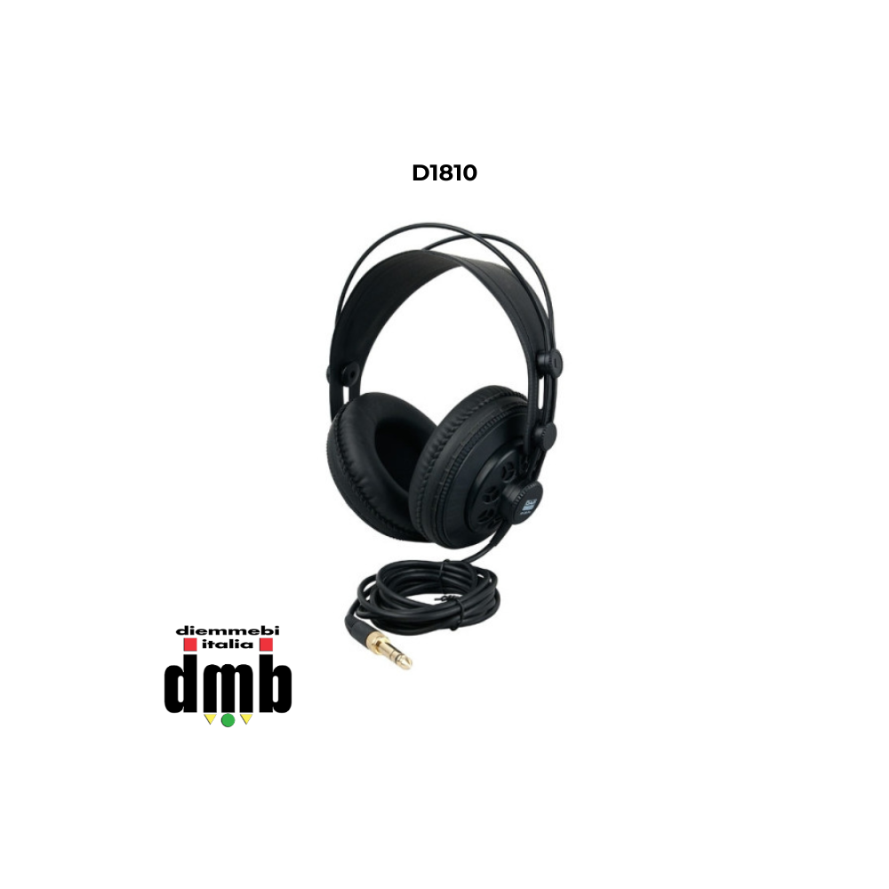 DAP AUDIO - D1810 - Cuffie da studio professionali semi-aperte HP-280 Pro