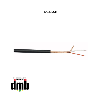 DAP AUDIO - D9434B - Cavo matassa professionale  microfonico/di linea, 100 m su bobina