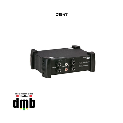 DAP AUDIO - D1947 - SDI-202 DI BOX attiva stereo