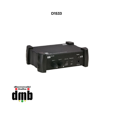 DAP AUDIO - D1533 - Pre Amplificatore Microfonico a 2 canali
