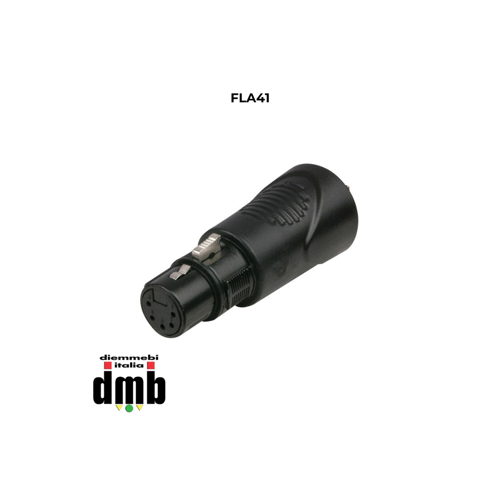 DAP AUDIO - FLA41 - Adattatore DMX XLR 5P femmina a RJ45 femmina
