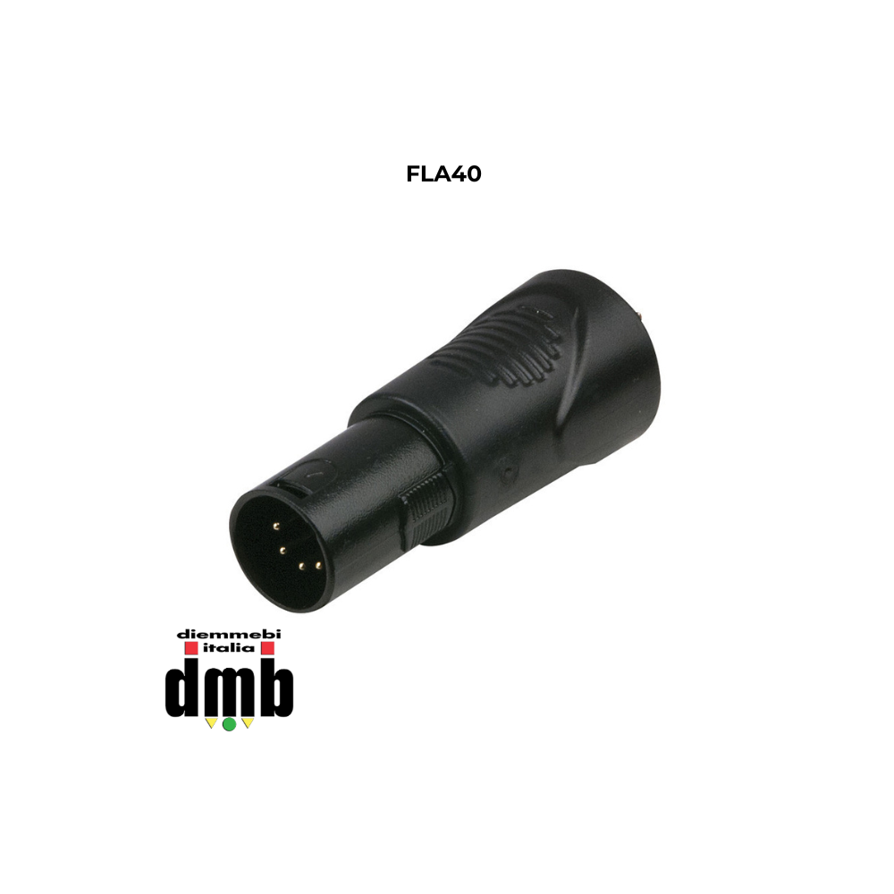DAP AUDIO - FLA40 - Adattatore DMX XLR 5P maschio a RJ45 femmina