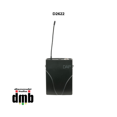 DAP AUDIO - D2622 - BP-10 Beltpack per PSS-106 863-865 MHz - incluse le cuffie